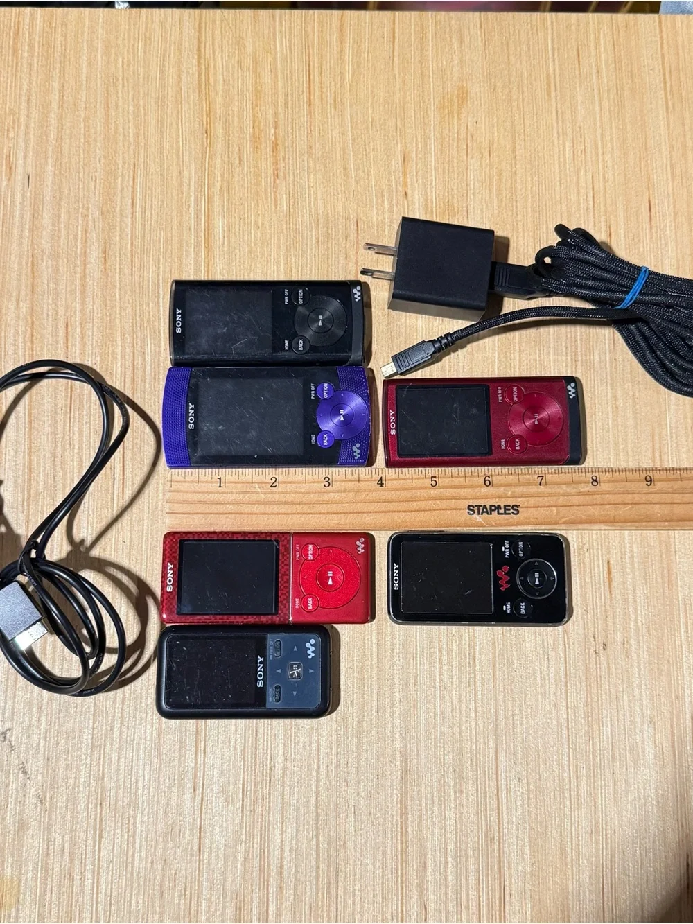 6-Sony Walkman FMRadio MP3 Digital Media Player NWZ-E438F/E473/2-E353-S615F-S544